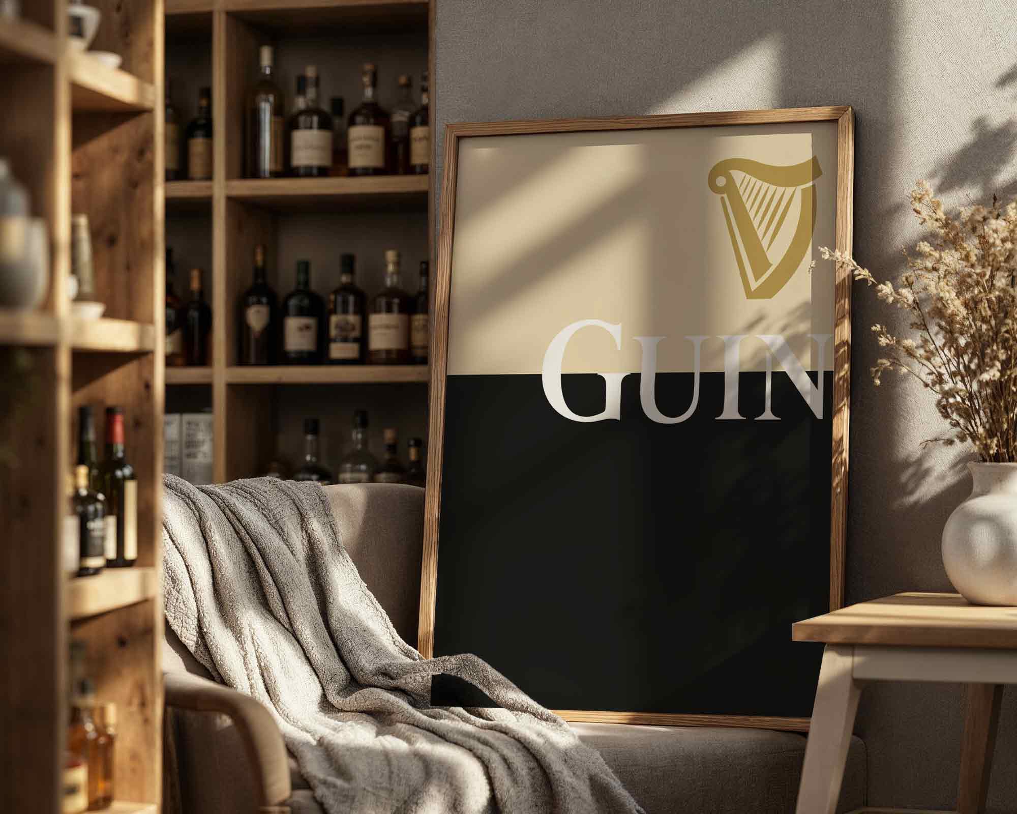 Guinness Split the G Print Wall Art