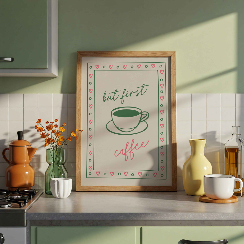 but first coffee print