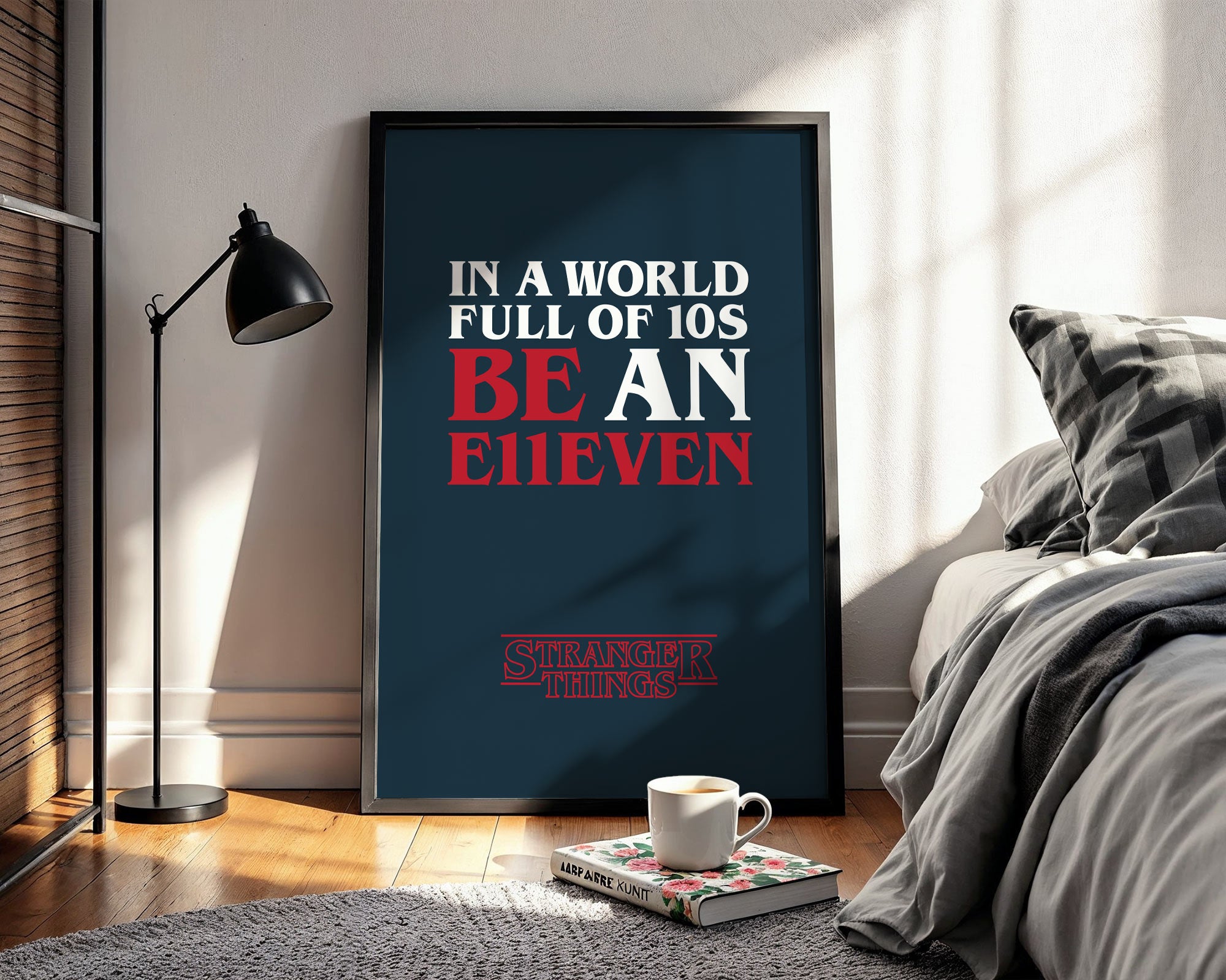 Stranger Things Eleven Elle Poster Movie Poster - Minimalist Film Poster
