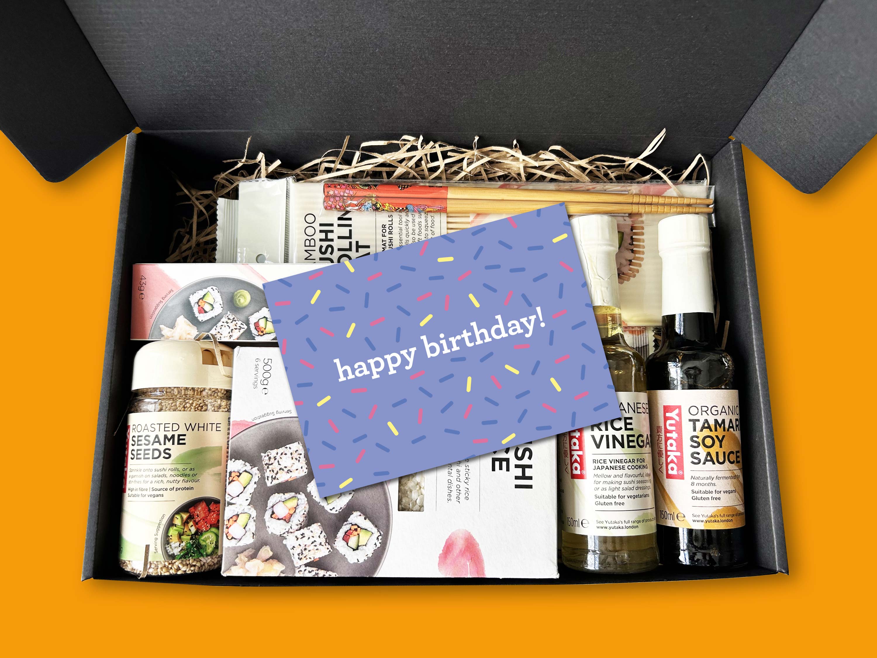 Sushi Birthday Gift Box, Birthday Gift Box, Japanese Sushi Making Gift Set, Sushi Gift, Birthday Gift, Cooking gift, Sushi making kit