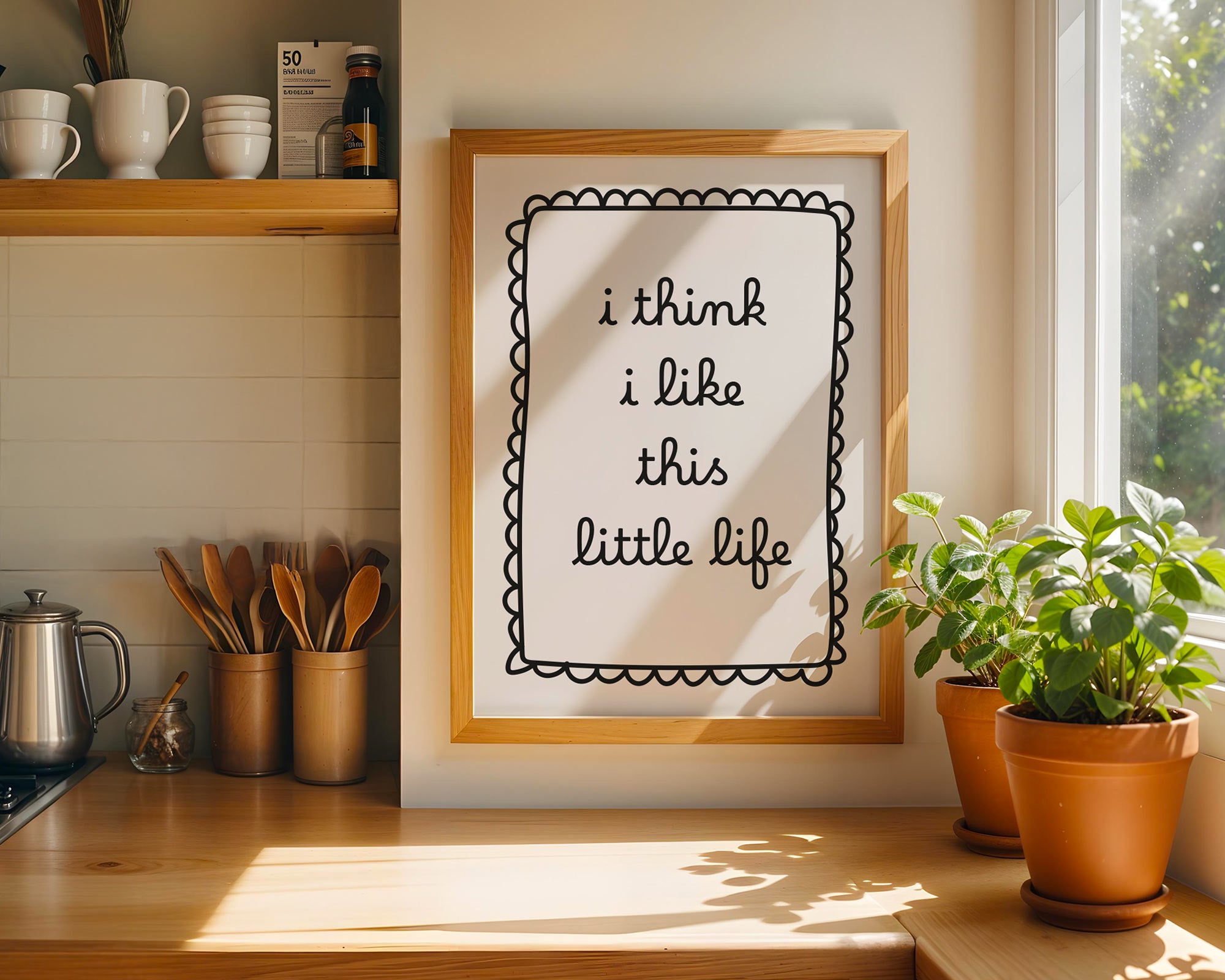 I Think I Like This Little Life Print