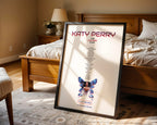 Personalised Katy Perry Setlist Poster - Lifetimes Tour 2025