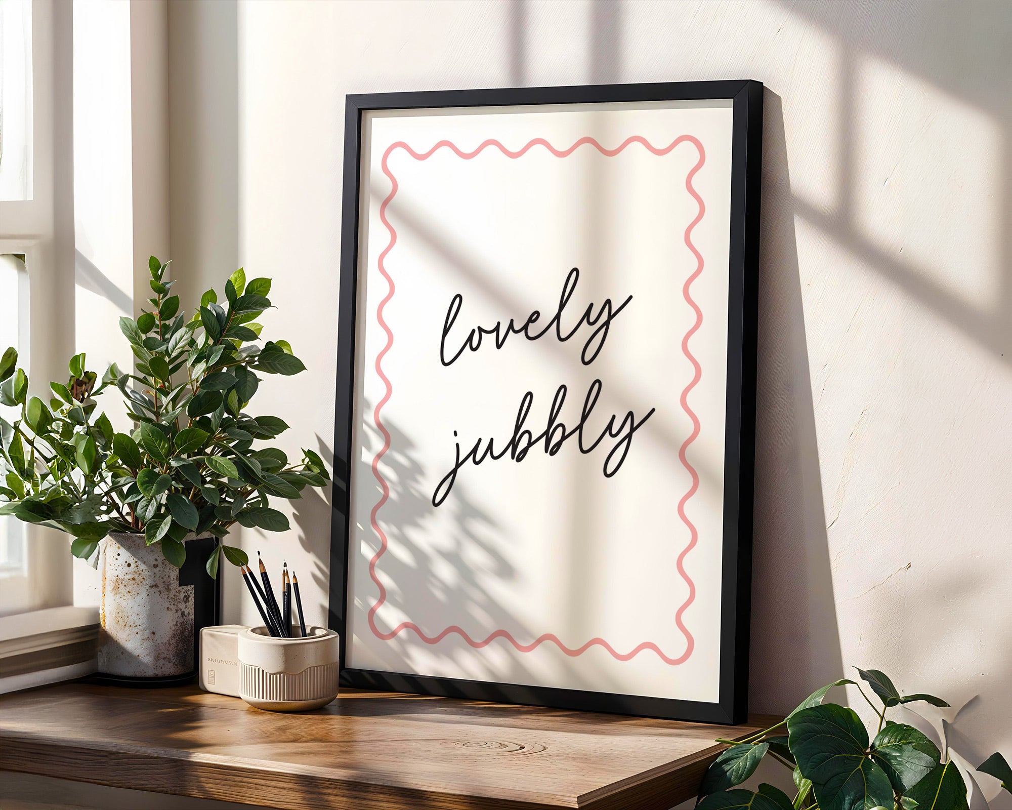 Lovely Jubbly Home Print