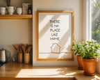 no place like home hallway print